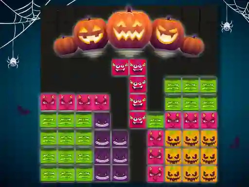 Lojë Blocks Puzzle Halloween në internet