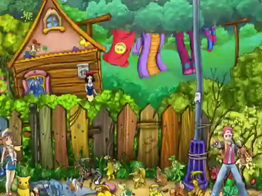 Lojë Hidden pokemon në internet