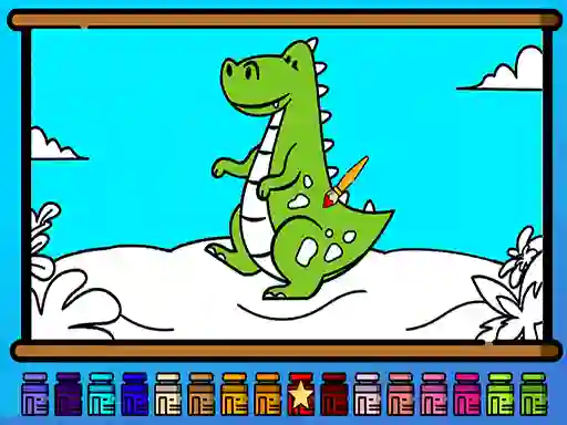 Lojë Super Game Coloring në internet
