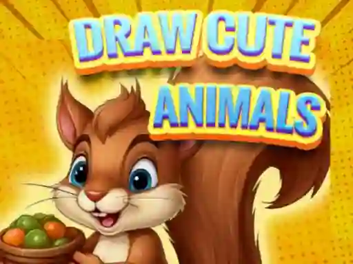 Lojë Draw Cute Animals në internet