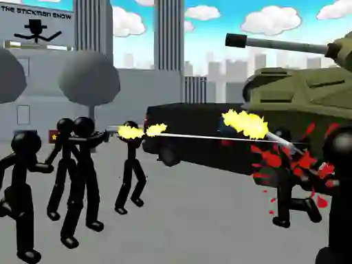 Lojë Stickman City Shooter në internet