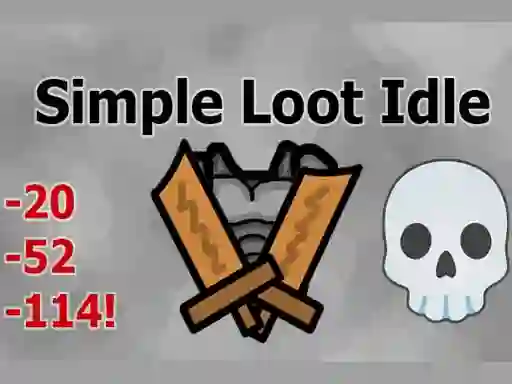 Lojë Simple Loot Idle në internet