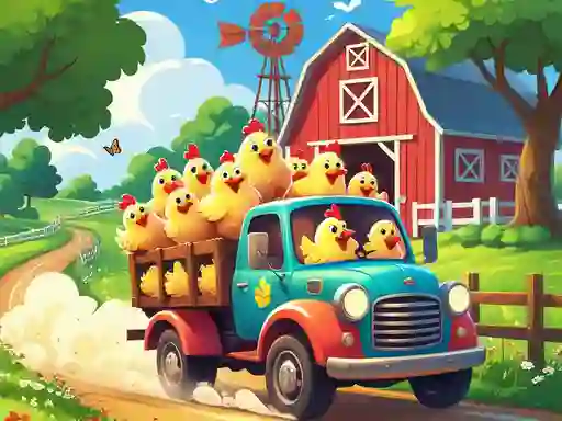 Lojë CluckNRun në internet