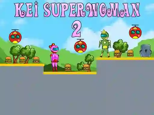 Lojë Kei Superwoman 2 në internet