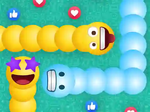 Lojë Social Media Snake në internet