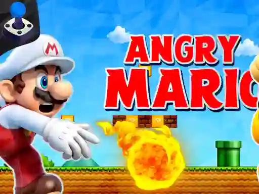 Lojë Angry Mario në internet
