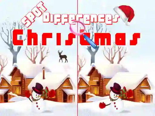 Lojë Christmas 2020 Spot Differences në internet