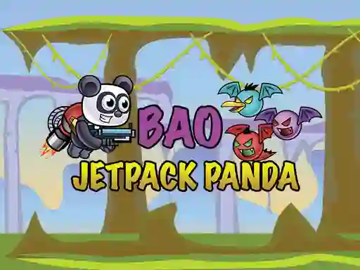 Lojë Jetpack Panda Bao në internet