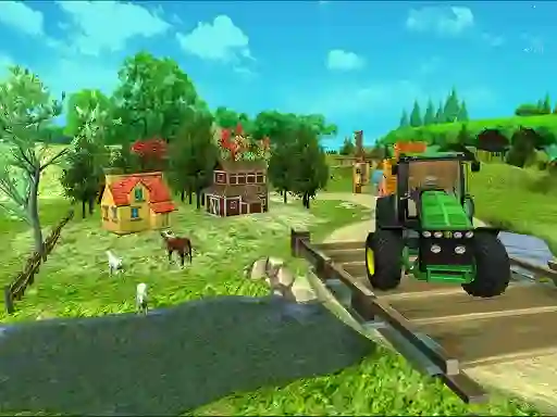 Lojë Cargo Tractor Farming Simulation Game në internet
