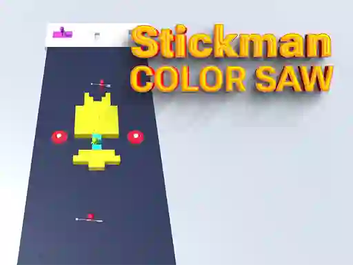 Lojë Stickman Color Saw në internet