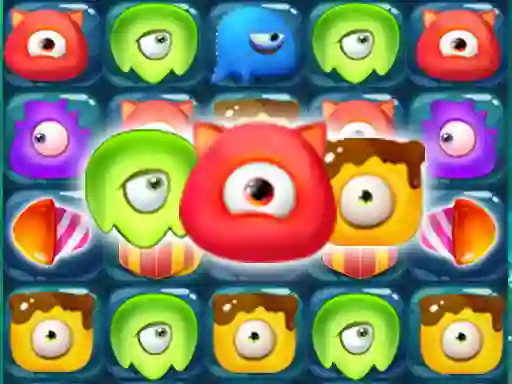 Lojë Monster Candy Crush në internet