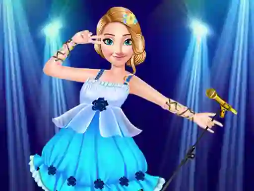 Lojë Princess Anna Super Idol Project në internet