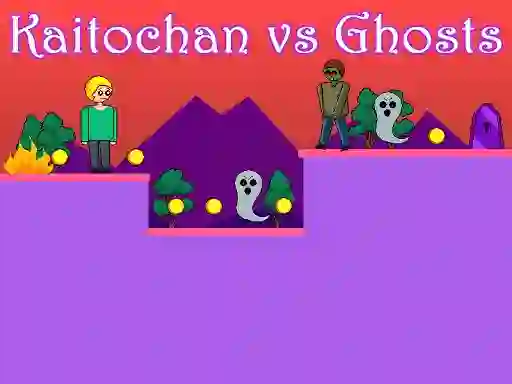 Lojë Kaitochan vs Ghosts në internet