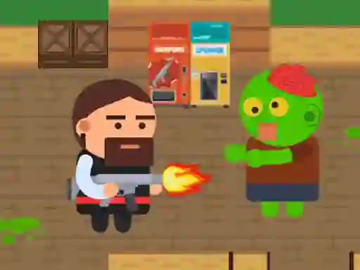 Lojë Zombie Attack në internet
