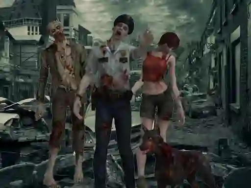 Lojë Biohazard Z War në internet