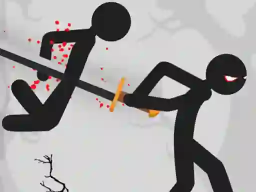 Lojë Stickman Fight në internet