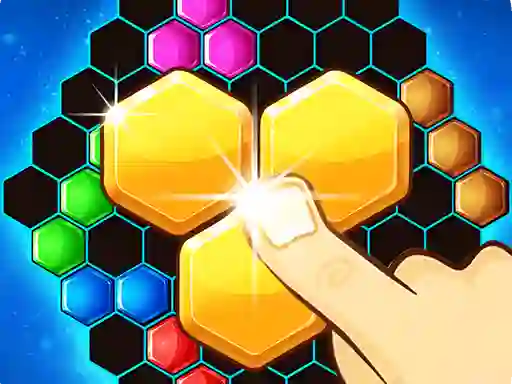 Lojë Hexa 2048 Puzzle Block Merge në internet