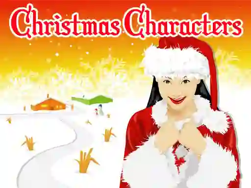 Lojë Christmas Character Slide në internet