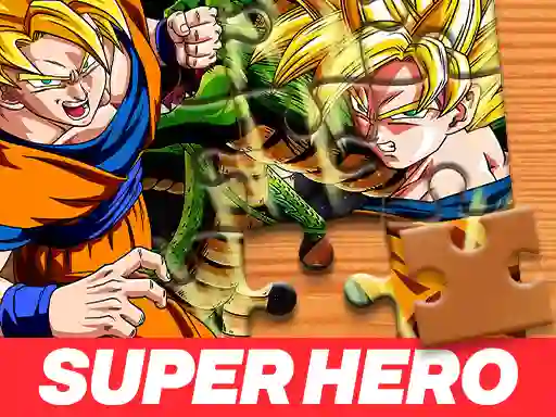 Lojë Dragon Ball Super Hero Jigsaw Puzzle në internet