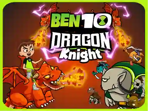 Lojë Ben 10 Dragon Knight në internet