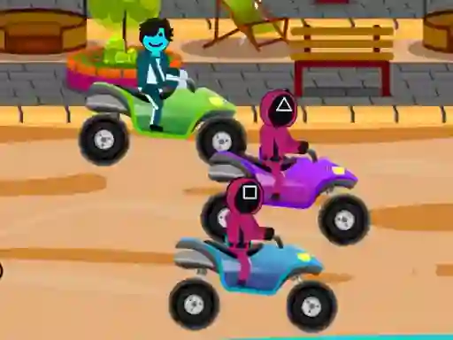 Lojë Squid Gamer Buggy Raging në internet