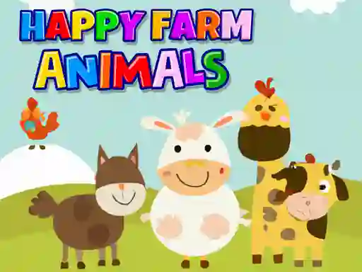 Lojë Happy Farm Animals në internet