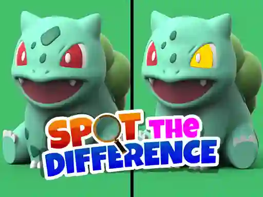 Lojë Pokimon Spot the differences në internet