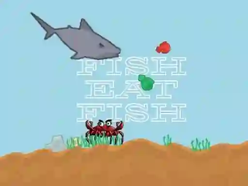 Lojë Fish eat fish 2 player në internet