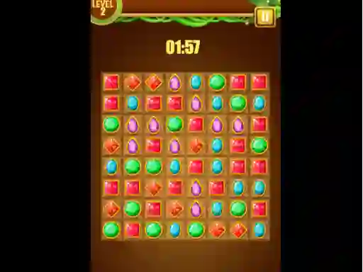 Lojë Wood Gems në internet