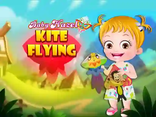 Lojë Baby Hazel Kite Flying në internet