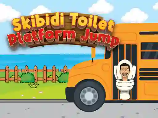 Lojë Skibidi Toilet Platform Jump në internet