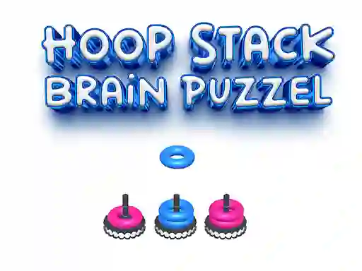 Lojë Hoop Stack Brain Puzzle Game në internet