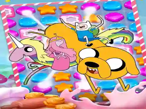 Lojë Adventure Time Match 3 Games në internet