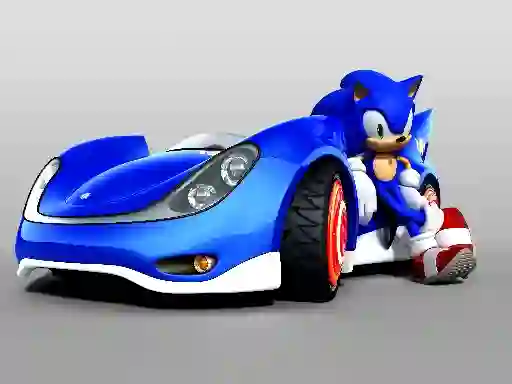 Lojë Sonic Wheelie Challenge në internet