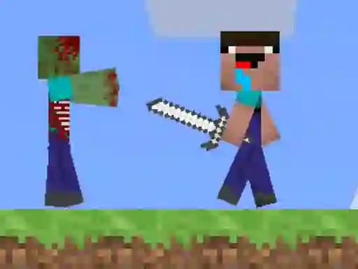 Lojë Minicraft Adventure në internet
