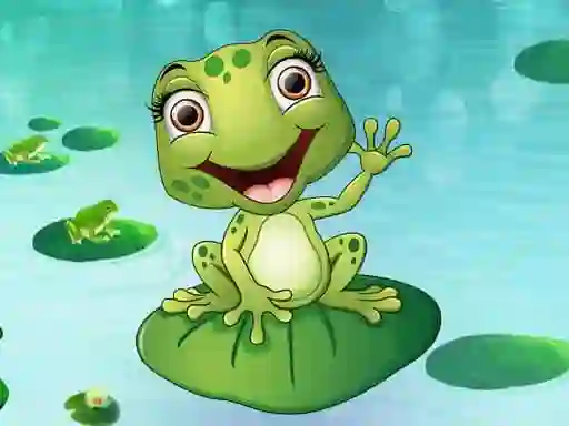 Lojë Greedy frog në internet
