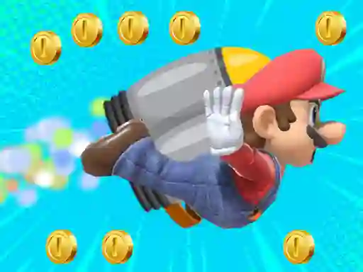 Lojë Mario Dash JetPack në internet