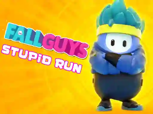 Lojë Fall Guys Stupid Run në internet
