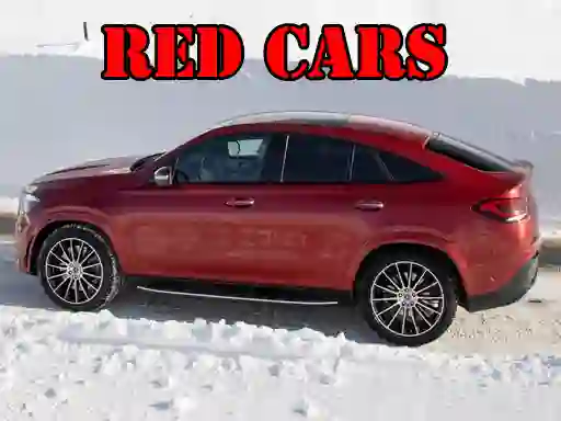Lojë Red GLE Coupe Cars në internet