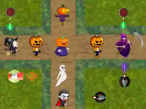 Lojë Halloween Ghouls në internet