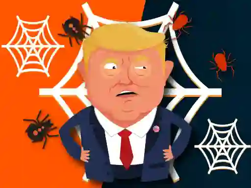 Lojë Spider Trump në internet