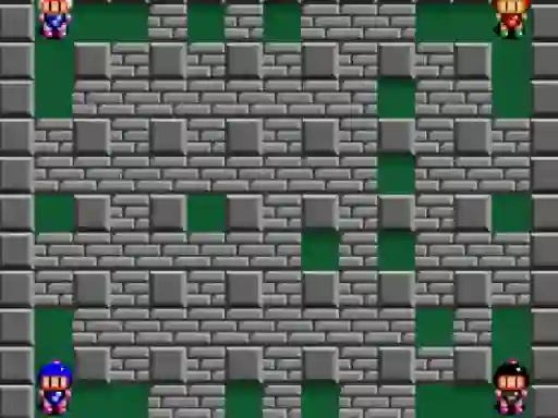 Lojë Player Bomber 2d 4 Player në internet