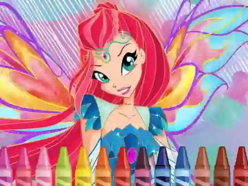 Lojë Winx Coloring në internet