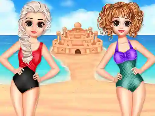 Lojë Princess Summer Sand Castle në internet