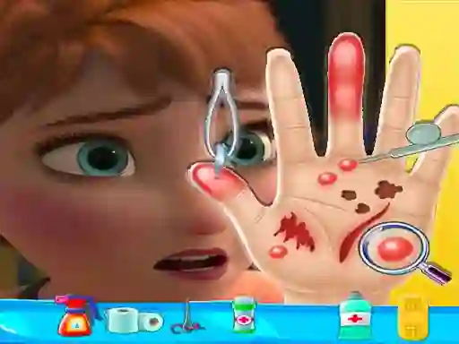 Lojë Anna hand doctor në internet