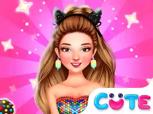 Lojë Celebrity Love Candy Outfits në internet