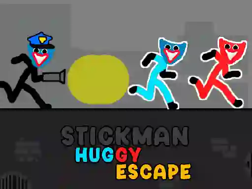 Lojë Stickman Huggy Escape në internet