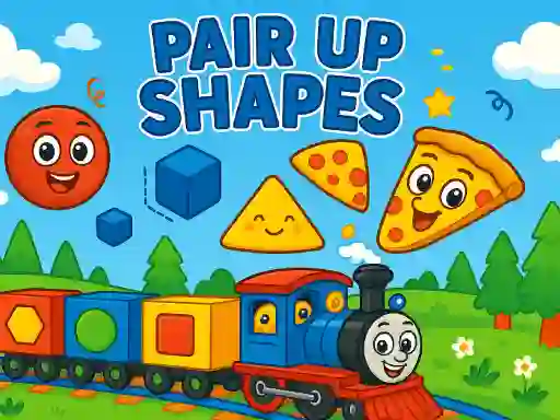 Lojë Pair Up Shapes në internet