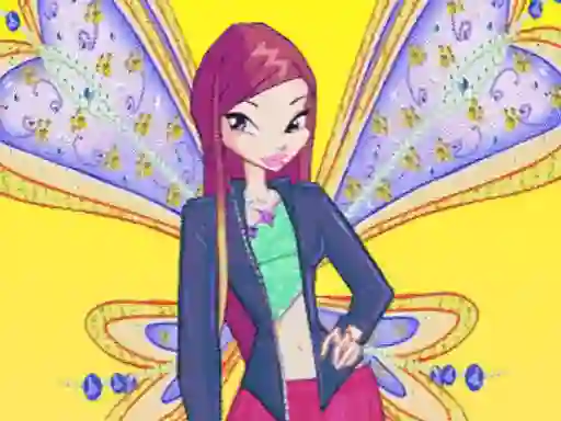 Lojë Winx Roxy Dressup në internet