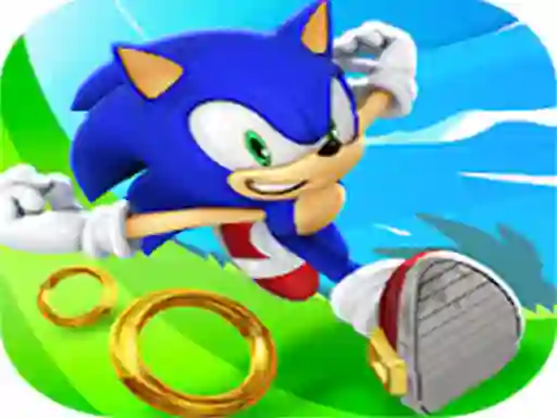Lojë Sonic run në internet